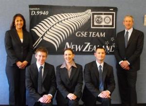 GSE TEam from New Zealand 2009, Ariana, Russell, Kelly Anne, Glenn and Marty
